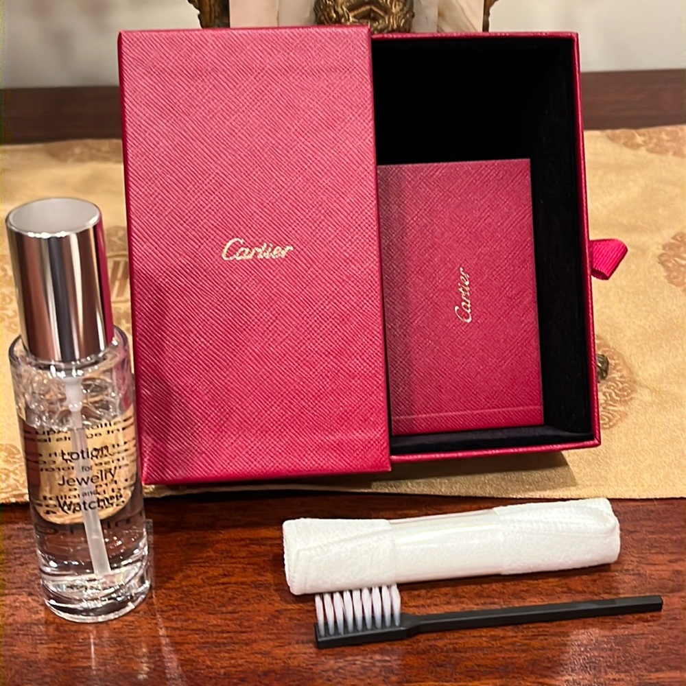 Authentic Cartier Jewelry & Watch Cleaning Kit - New in Box